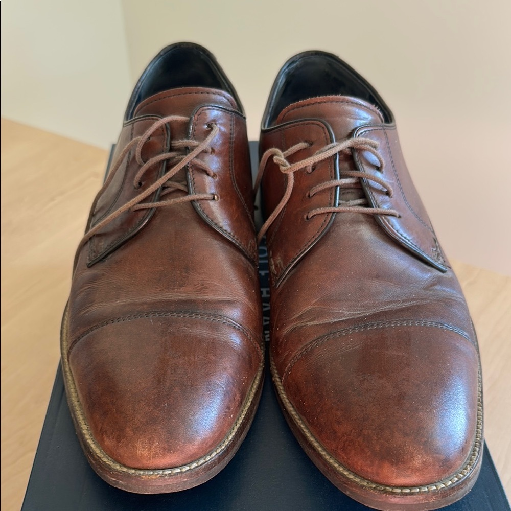 Cole Haan Lenox Hill Cap Oxford - Dark Brown